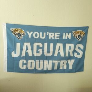 Jacksonville Jaguars‎ Flag Banner New 3x5 ft Jaguars Country Tailgate Mancave